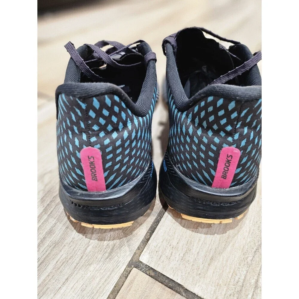 Brooks Women's Hypertension Temp Black and Teal Running Shoes 10.5 - Picture 9 of 16